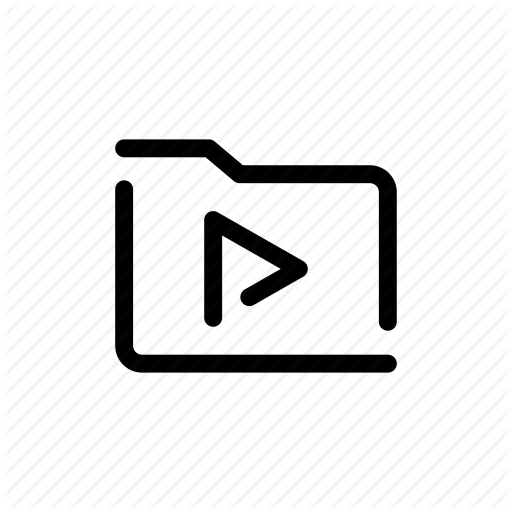 App, Archive, Library, Mobile, My Videos, Open Line, Video Icon