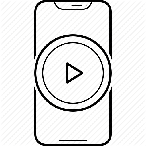 App, Graphic, Media, Smartphone, Video, Video App Icon