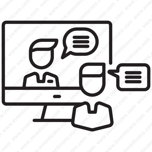 Download Video Conference Icon Inventicons