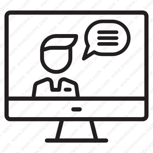 Download Video Conference Icon Inventicons