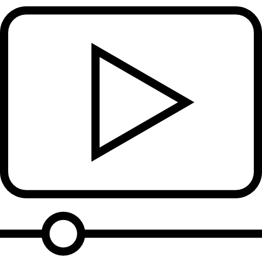 Content Creator Glyph Icon