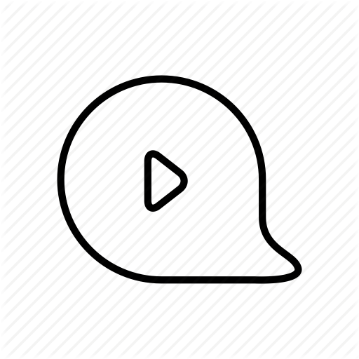 Bubble, Content, Player, Video, Video Content, Video File, Videos Icon