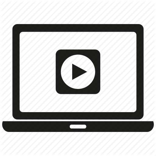 Content, Laptop, Market, Media, Video Icon