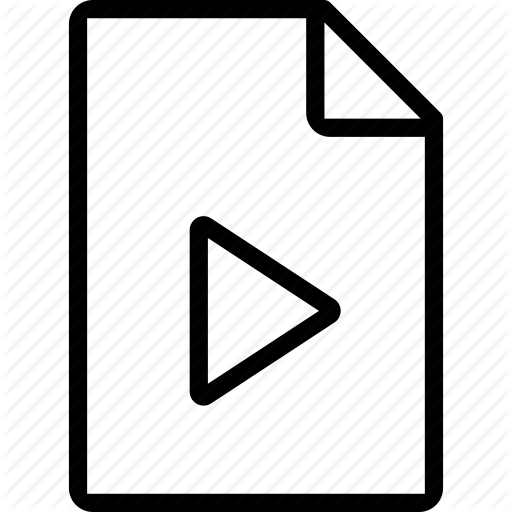 Data, File, Files, Paper, Video, Video Icon