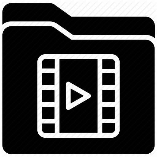 Movie Folder, File, Video Clip, Video Folder, Video Thumbnail Icon