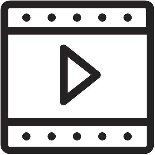 Film, Footage, Movie, Video Icon