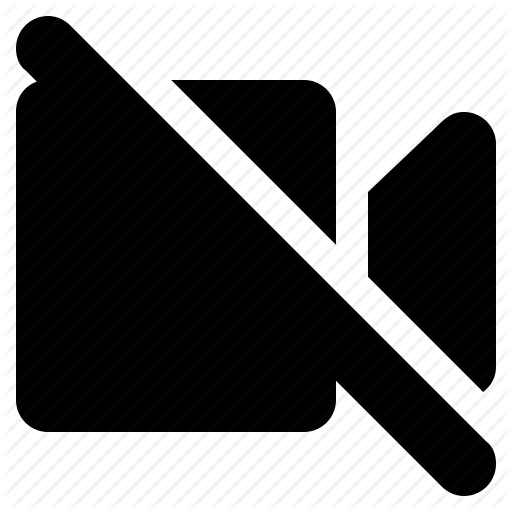 Camera, Disable, Movie, Off, Play, Record, Video Icon
