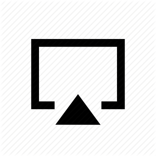 Airplay, Device, Option, Screenshare, Video Stream Icon