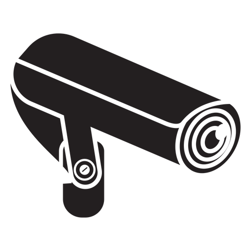 Security Video Camera Flat Icon