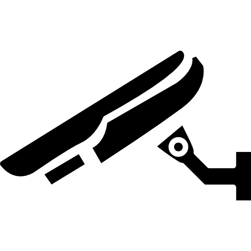 Video Camera For Surveillance Icons Free Download