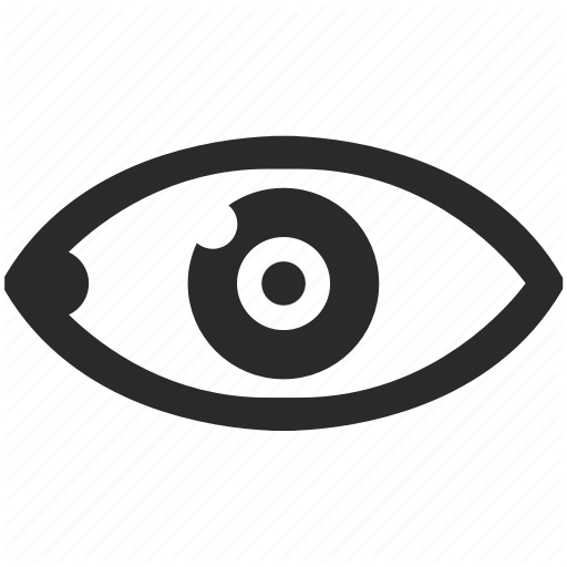 Care, Eye, Left, Search, See, View, Vision Icon
