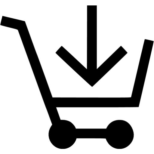 Black Cart Icon