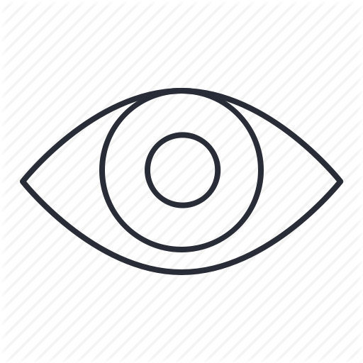 Design Thinking, Observation, Sight, View, Viewpoint Icon