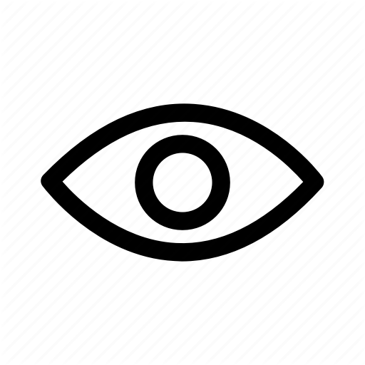 Eye, Nature, View, Viewpoint Icon