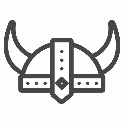 Antique, Helmet, Medieval, Old, Viking Icon