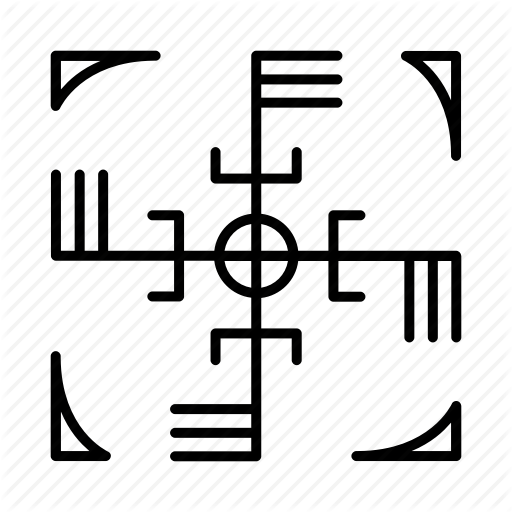 Cross, Rune, Thundercrossrune, Viking Icon