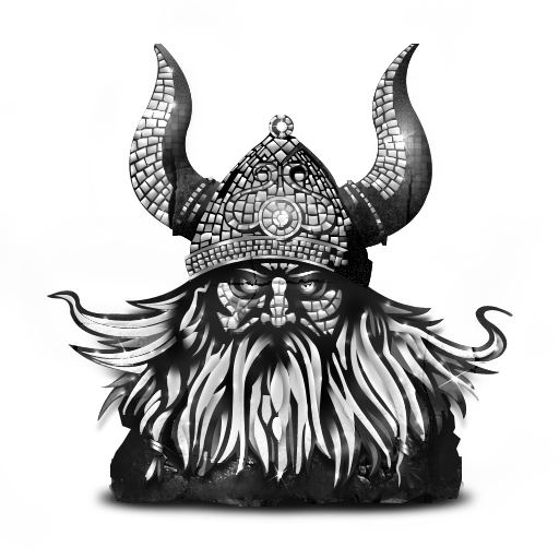 Grey Viking Icon