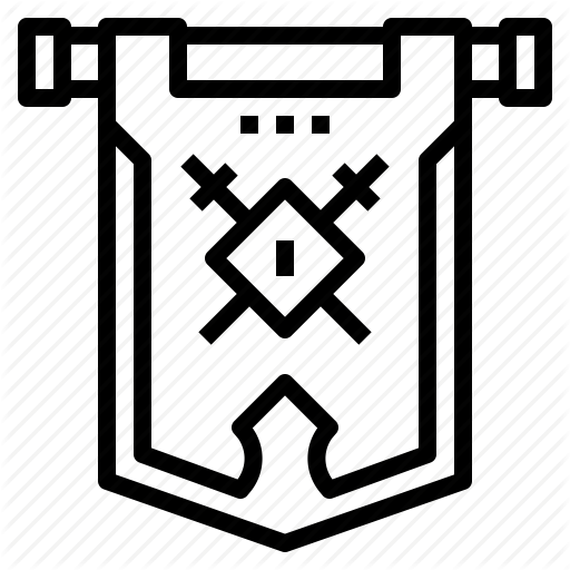 Fancy, Flag, Game, Team, Viking, Vikings Icon