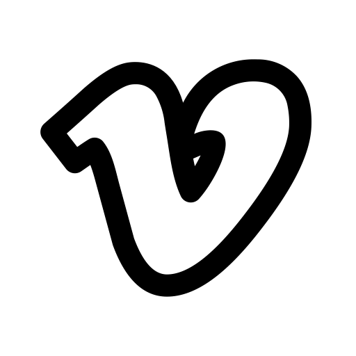 Temporary Badge, Logo, Player, V, V Icon, Video, Vimeo Icon This