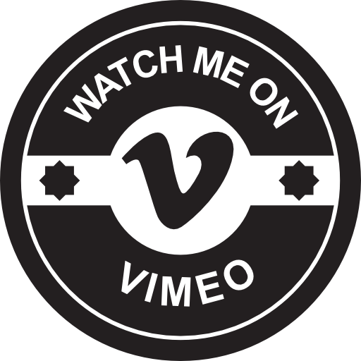 Social, Badge, Vimeo Icon