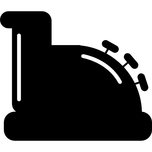 Cashier Of Vintage Design In Side View