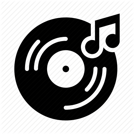 Audio, Music, Note, Vinyl Icon