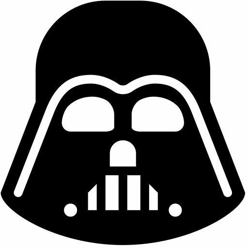 Darth Vader Icon Vinyl Decal Sticker