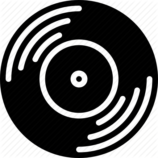 Hipster, Music, Record, Retro, Vintage, Vinyl Icon