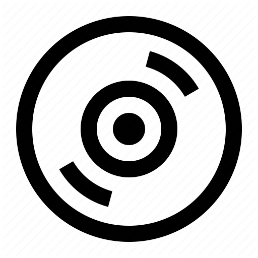 Music, New Year, Party, Record, Vinyl Icon