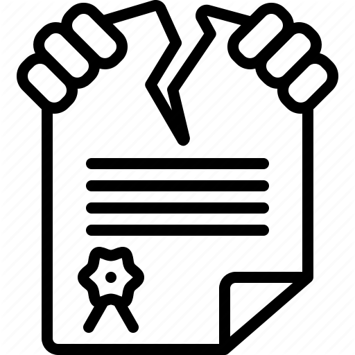 Breach, Contravention, Infringement, Outrage, Violation Icon