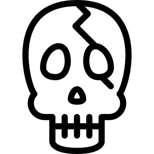 Skull Outline Icons Free Download