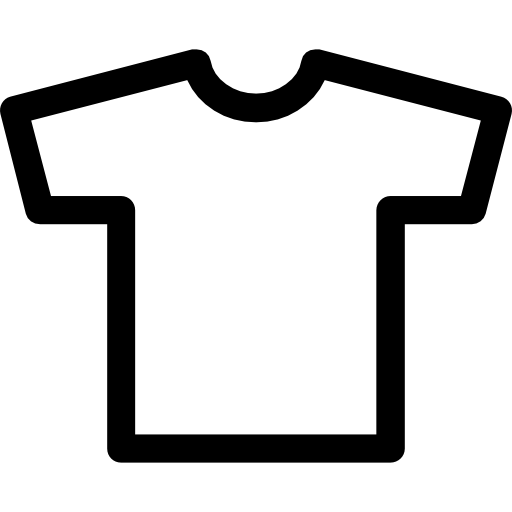 T Shirt Outline Icons Free Download