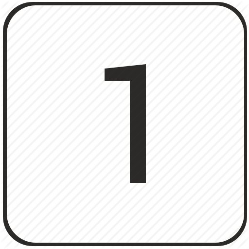 Atm, Keyboard, Number, One, Virtual Icon