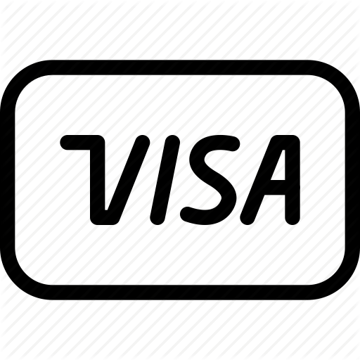 Business, Card, Line Icon, Passport, Visa Icon