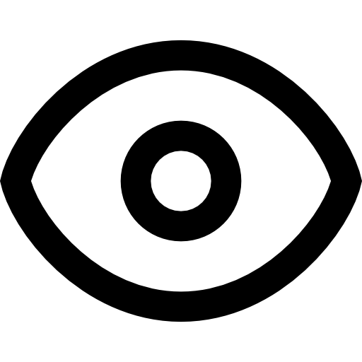 Visible Eye Visibility Interface Symbol Icons Free Download