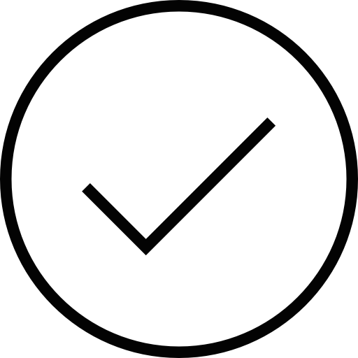 Tick Inside A Circle