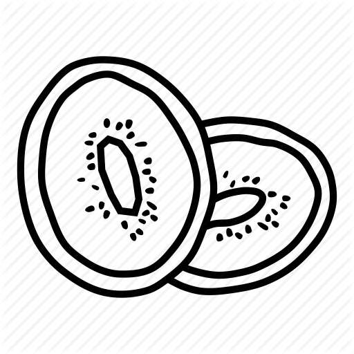 Food, Fruit, Healthy, Kiwi, Vitamin C Icon