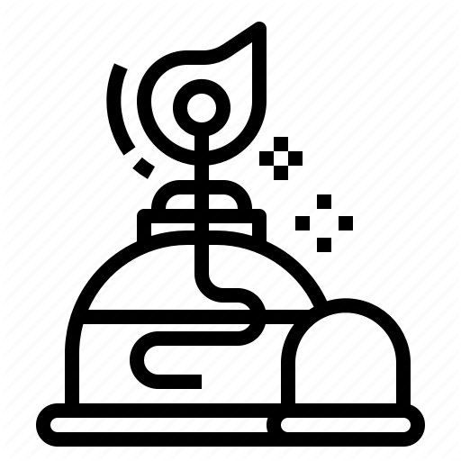 Alcohol, Burner, Fire, Lab, Science Icon