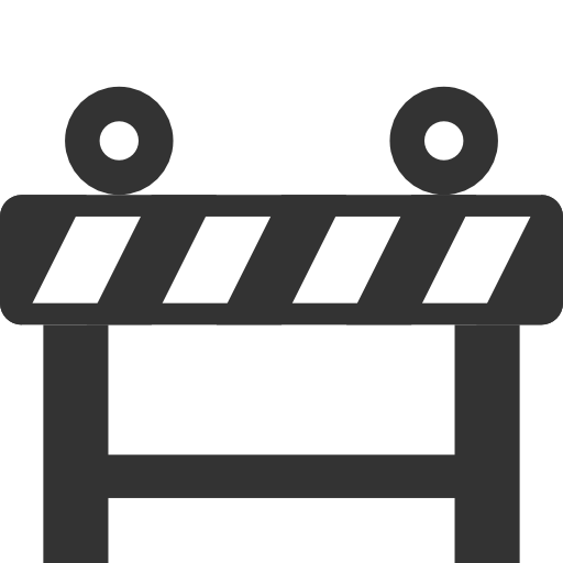 Collection Of Road Blocks Icons Free Download