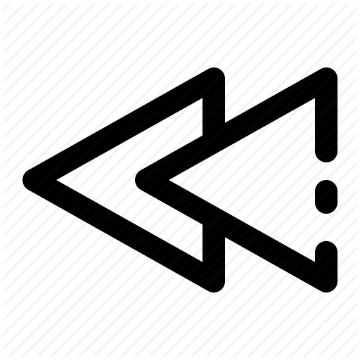 Media, Rewind, Vlc, Windows Icon