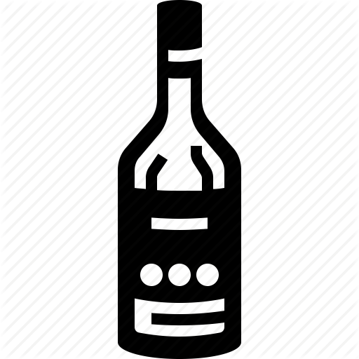 Bottle, Drink, Vodka Icon