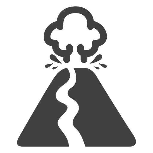 Volcano Eruption Drawing