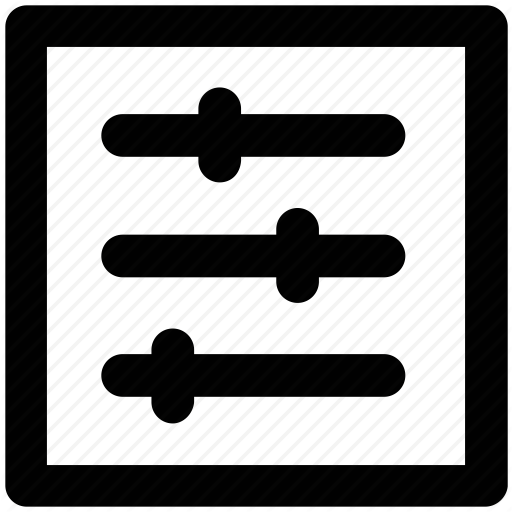 Volume Control Equalizer Icon Free Icons