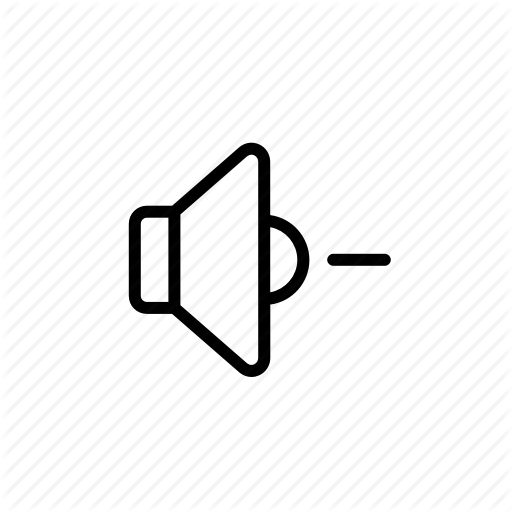 Lower Volume, Volume Button, Volume Down, Volume Symbol, Volume