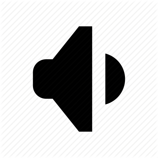 Audio, Down, Sound, Volume, Volume Down Icon