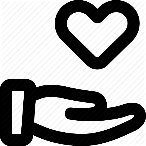 Charity, Donation, Give Love, Heart, Volunteer Icon