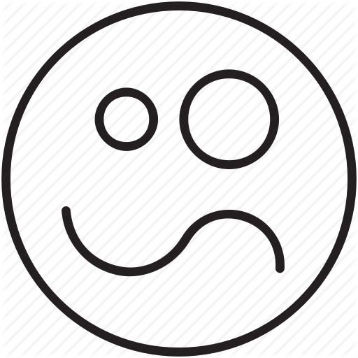 Confused Emoticon Fever Nauseous Sick Vomit Icon Icon Cliparts