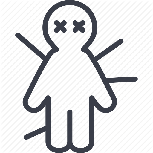 Halloween, Horror, Monster, Scary, Voodoo Doll Icon