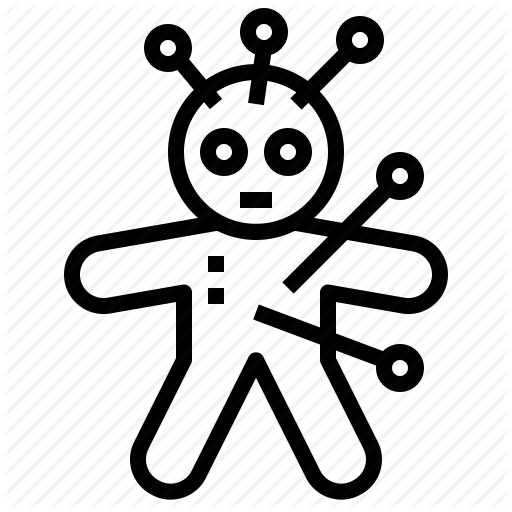 Doll, Halloween, Holy, Magical, Spell, Voodoo Icon