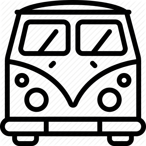 Camper, Car, Motor, Transportation, Van, Vehicle, Vw Icon